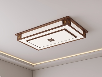 New Chinese ceiling lamp 3d model