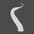 Reconstructed Prehistoric Segmented Creature With Circular Mouthparts And Sharp Spines