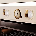 Modern Kitchen Appliances Featuring Gas Stove Electric Cooktop Built In Oven And Range Hood