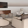 Inflatable Sofa And Chair Design For Modern Living Room Interior Decor