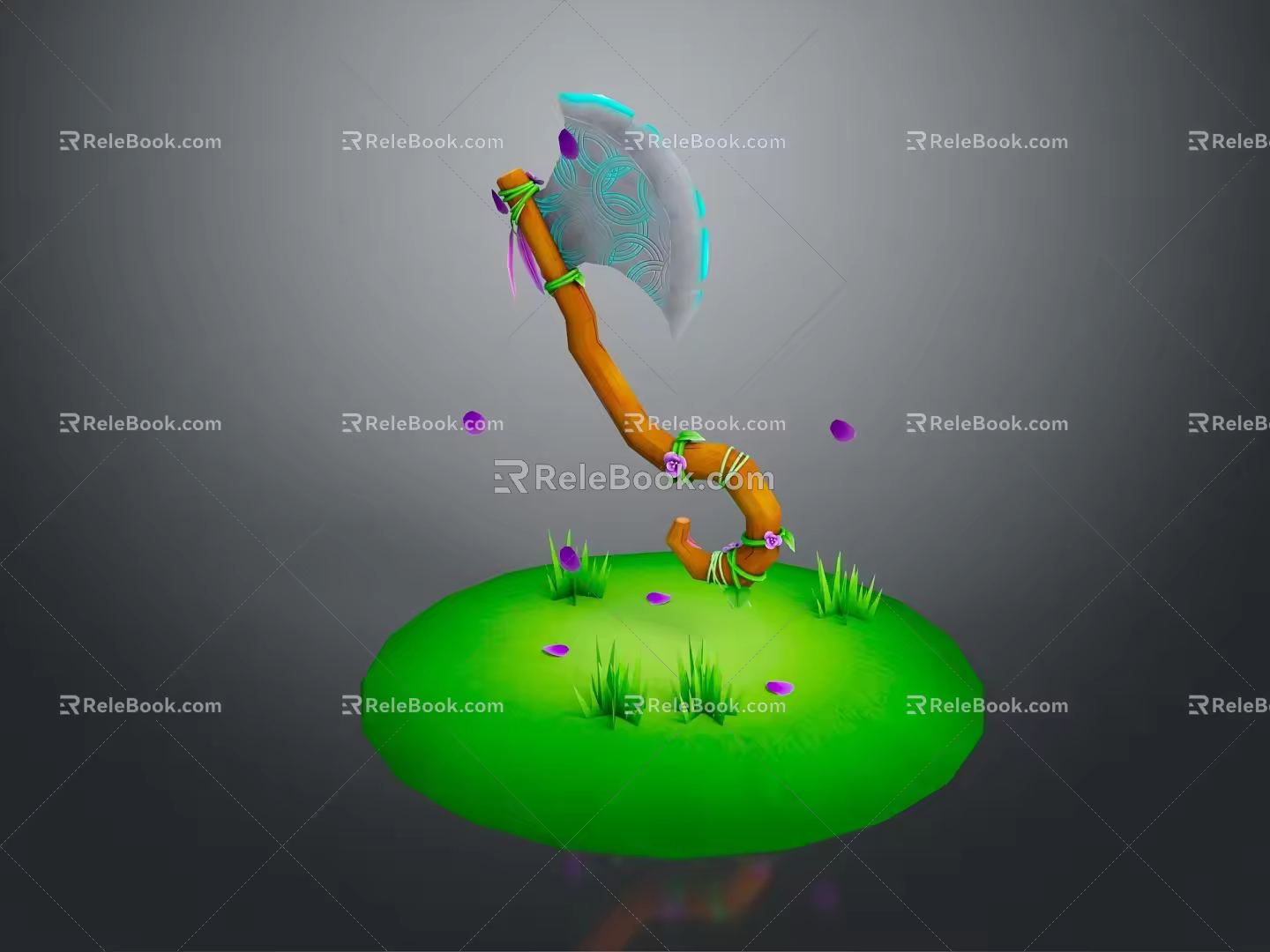 Tomahawk Axe Wooden Axe Handle Axe Mountain Axe Chopping Wood Axe Chopping Wood Axe Magic Axe 3d model