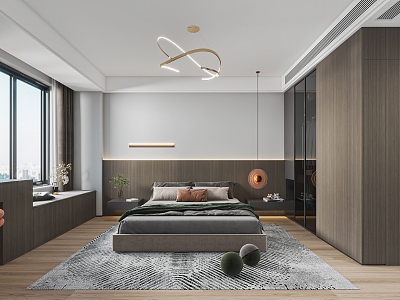 Modern Home Bedroom model