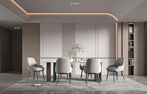 Modern Restaurant 3d model