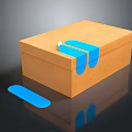 Box Small Box Container Realistic 3d model