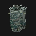 Camouflage Utility Vest With Adjustable Straps And Multiple Pockets For Daily Use