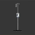 Mobile Medical IV Infusion Pump Equipment With Adjustable Stand And Wheels