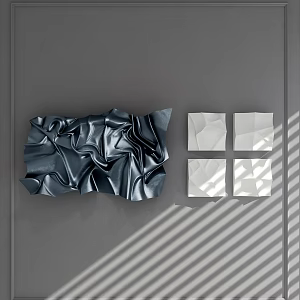 Modern Wall Decoration Art Wall Decoration 3d model