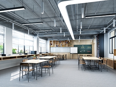Other Mashup Classrooms Maker Space Learning Area 3d model