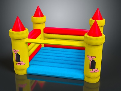 Modern amusement equipment children's playground children's playground 3d model