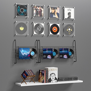 vinyl record 3d model