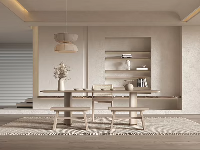 Quiet Tea Room 3d model
