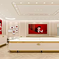 Laomiao Jewelry Store Elegant Interior With Luxury Display Counters And Lighting Design