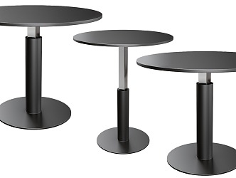 Round Bar Coffee Bar Cafe Bar Outdoor Bar Stainless Steel Bar Negotiation Table 3d model