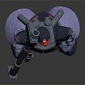 Modern Robot Rocket Warrior Rocket Robot Machine Warrior 3d model