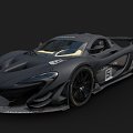 McLaren P1GTR Car 3d model