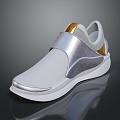 Low-top Leather Shoes Casual Leather Shoes Low-top Leather Shoes Casual Shoes Running Shoes Bean Shoes Loafers Flat Shoes 3d model