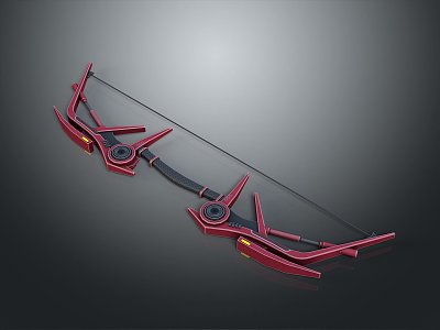 Crossbow Mechanical Crossbow Shift Bow and Arrow Shoot Far Equipment Weapons High-tech Crossbow 3d model