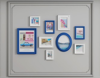 The Mediterranean Photo Wall 3d model