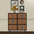 Side Cabinet 3d model