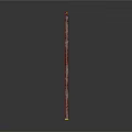 Three Different Colored Ladders With Brown Silver Red Frames And Yellow Non Slip Pads