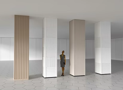 Pillar 3d model