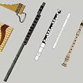 Hand Drawn Musical Instruments Collection Featuring Flutes Recorders And Pan Flutes