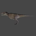 Realistic Tyrannosaurus Rex Dinosaur 3D Model With Open Mouth Design