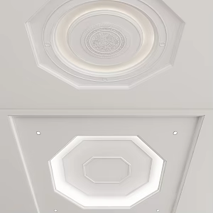 European-style ceiling 3d model