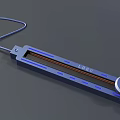 Blue Long Strip Daily Electrical Appliance With Connecting Cable 10000 Numeric Display And Circular Interface