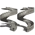 Quiet Staircase Rotation Staircase 3d model