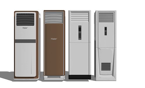 Modern air conditioning cabinet machine air conditioning combination 3d model