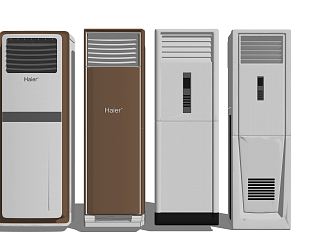 Modern air conditioning cabinet machine air conditioning combination 3d model