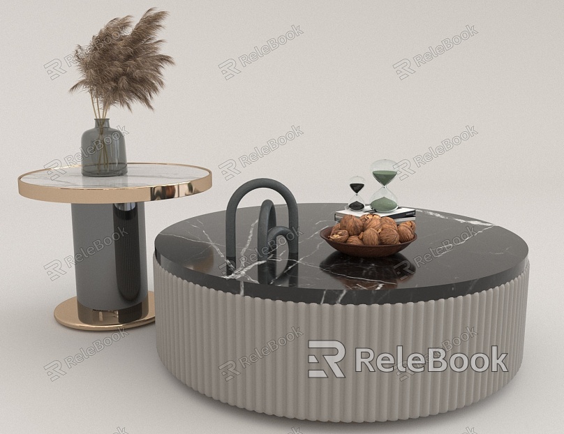 Light Luxury Coffee Table Ornaments Combination model