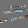 Modern Bus Stop Designs With Various Shelters Seating And Information Boards