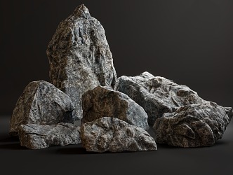 Modern Stone 3d model