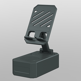 mobile phone holder bluetooth speaker 3d model