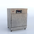 Machine Equipment Industrial Oven Drying Box 3d model