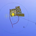 Bird's Eye View Planning High Rise Residential And Low Rise Buildings With Green Spaces Roads