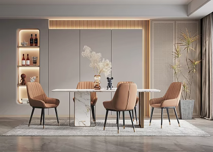 Modern Restaurant 3d model