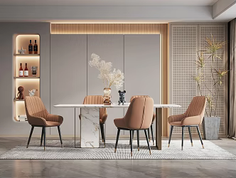 Modern Restaurant 3d model