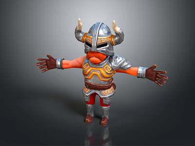 Western Samurai Western Warrior Western Hero Western Warrior Knight Hero Ancient Warrior Paladin 3d model