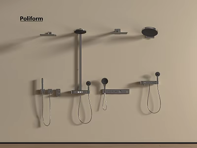 Shower Modern Shower 3d model