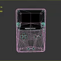 Vintage Game Boy Advance Portable Gaming Console With Classic Design And Screen