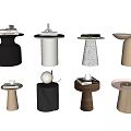 Several combinations of sides and corners 3d model