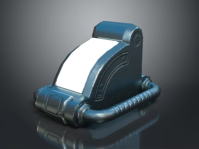Modern Abstract Sofa With Curved Design And Sleek Black Surface For Contemporary Interior 3d model