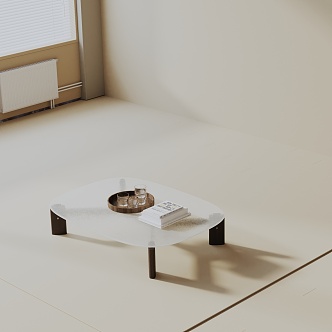 Modern coffee table 3d model