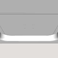 Modern Ceiling Design With Illuminated Edges Recessed Lighting And Smooth Surface Finish