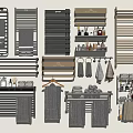 Modern Bathroom Cabinet Rack With Towel Racks Shelves Hooks And Storage Solutions Design