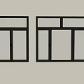 modern windows glass windows casement windows floor-to-ceiling windows bay windows doors and windows 3d model