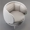 Comfortable Navy Blue Velvet Accent Chair Rounded Back Armrests Gold Metal Legs Modern Design